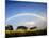 A Double Rainbow Above Countryside-Jody Miller-Mounted Photographic Print