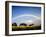 A Double Rainbow Above Countryside-Jody Miller-Framed Photographic Print