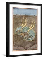 A Dragon Devouring a Woman-null-Framed Giclee Print