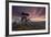 A Dramatic and Colorful Sunset over Sao Francisco Xavier's Farmland-Alex Saberi-Framed Photographic Print