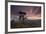 A Dramatic and Colorful Sunset over Sao Francisco Xavier's Farmland-Alex Saberi-Framed Photographic Print