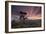 A Dramatic and Colorful Sunset over Sao Francisco Xavier's Farmland-Alex Saberi-Framed Photographic Print