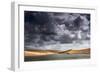 A Dramatic Sky over the Dunes and Lagoons in Brazil's Lencois Maranhenses National Park-Alex Saberi-Framed Photographic Print