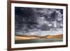 A Dramatic Sky over the Dunes and Lagoons in Brazil's Lencois Maranhenses National Park-Alex Saberi-Framed Photographic Print