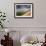 A Dramatic Sky over the Dunes and Lagoons in Brazil's Lencois Maranhenses National Park-Alex Saberi-Framed Photographic Print displayed on a wall