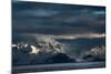 A Dramatic Sunrise over Mountains in Iceland-Alex Saberi-Mounted Photographic Print