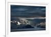 A Dramatic Sunrise over Mountains in Iceland-Alex Saberi-Framed Photographic Print