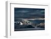 A Dramatic Sunrise over Mountains in Iceland-Alex Saberi-Framed Photographic Print