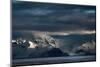 A Dramatic Sunrise over Mountains in Iceland-Alex Saberi-Mounted Photographic Print