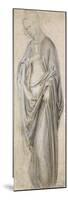 A Drapery Study for a Virgin Annunciate-Francesco Botticini-Mounted Premium Giclee Print