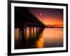 A Drawbridge at Sunset on North Hutchinson Island, Florida-Frances Gallogly-Framed Photographic Print