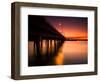 A Drawbridge at Sunset on North Hutchinson Island, Florida-Frances Gallogly-Framed Photographic Print