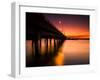 A Drawbridge at Sunset on North Hutchinson Island, Florida-Frances Gallogly-Framed Photographic Print