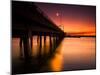 A Drawbridge at Sunset on North Hutchinson Island, Florida-Frances Gallogly-Mounted Photographic Print