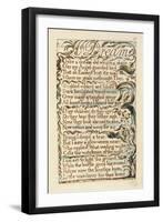 A Dream, Illustration from 'Songs of Innocence and of Experience', Pl.15 1789-94-William Blake-Framed Giclee Print