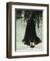 A Dream of Christmas-George Hitchcock-Framed Giclee Print