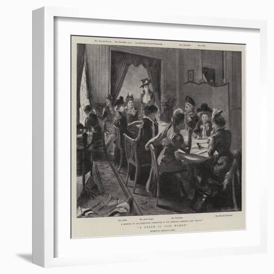 A Dream of Fair Women-Sydney Prior Hall-Framed Giclee Print