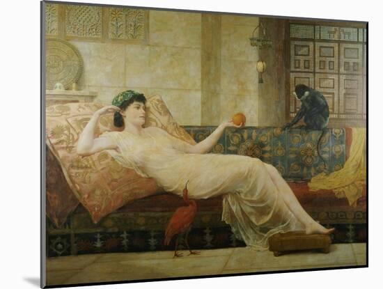 A Dream of Paradise, 1889-Frederick Goodall-Mounted Giclee Print