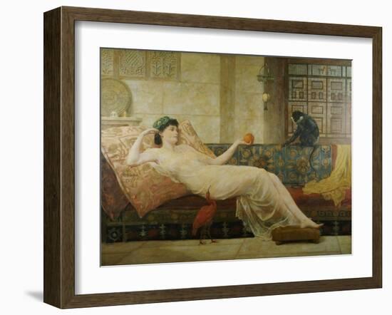 A Dream of Paradise, 1889-Frederick Goodall-Framed Giclee Print