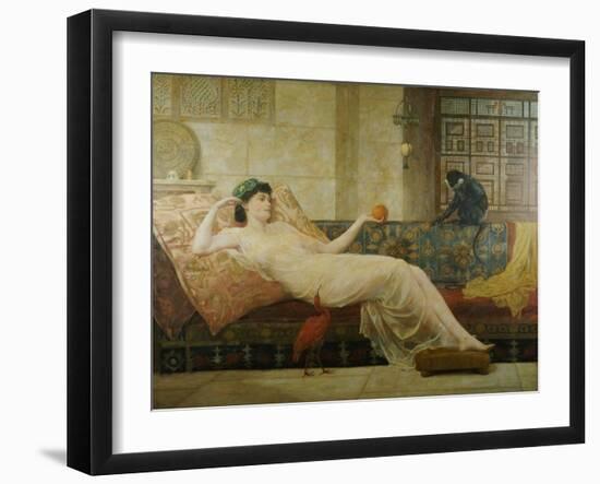 A Dream of Paradise, 1889-Frederick Goodall-Framed Giclee Print