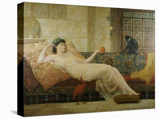 A Dream of Paradise, 1889-Frederick Goodall-Stretched Canvas