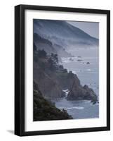 A Dream Sits Alone Along The Big Sur Coastline-Daniel Kuras-Framed Photographic Print