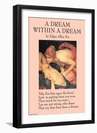 A Dream Within a Dream-null-Framed Art Print