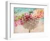 A Dreamy Romantic Floral Montage of a Pon Pon Dahlia with Roses, Photography, Many Layer Work-Alaya Gadeh-Framed Photographic Print