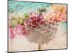 A Dreamy Romantic Floral Montage of a Pon Pon Dahlia with Roses, Photography, Many Layer Work-Alaya Gadeh-Mounted Photographic Print