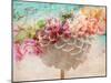 A Dreamy Romantic Floral Montage of a Pon Pon Dahlia with Roses, Photography, Many Layer Work-Alaya Gadeh-Mounted Premium Photographic Print
