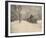 A Dreary Day, 1893-Alfred Stieglitz-Framed Art Print