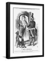 A Dress Rehearsal, 1868-John Tenniel-Framed Giclee Print