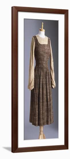 A Dress Worn by Julie Andrews as Maria for the 'Doe-A-Deer' Song Scene in the Sound of Music, 1965-null-Framed Giclee Print