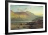 A Drink before Sunset (Stronachlacher)-Alfred De Breanski-Framed Giclee Print