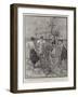 A Drink by the Way, a Ladies' Bicycling Picnic in the Environs of Paris-null-Framed Giclee Print