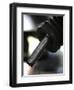 A Drip of Gas Falls from Nozzle at a Gasoline Station-null-Framed Premium Photographic Print