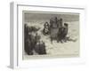 A Drive Through a Snowstorm in the Famine-Stricken Districts of Russia-Godefroy Durand-Framed Giclee Print