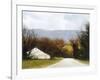 A Drive Through Fall-Miguel Dominguez-Framed Giclee Print