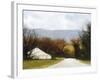 A Drive Through Fall-Miguel Dominguez-Framed Giclee Print