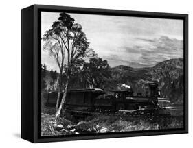 A Drive Through the Country-A. Sheldon Pennoyer-Framed Stretched Canvas