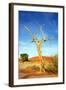 A Dry Tree in the Namib Dessert in Namibia in Africa-tish1-Framed Photographic Print