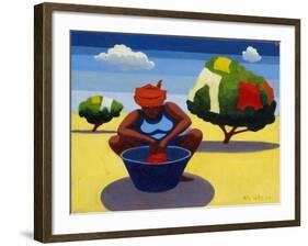 A Drying Day, 2007-Tilly Willis-Framed Giclee Print