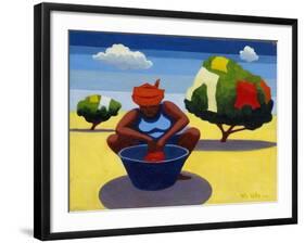 A Drying Day, 2007-Tilly Willis-Framed Giclee Print