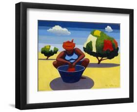 A Drying Day, 2007-Tilly Willis-Framed Giclee Print