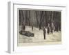 A Duel in France-Charles Auguste Loye-Framed Giclee Print