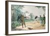 A Duel-Eugene Louis Lami-Framed Giclee Print