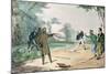 A Duel-Eugene Louis Lami-Mounted Giclee Print