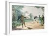 A Duel-Eugene Louis Lami-Framed Giclee Print