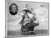 A Duplicate of One of Christopher Columbus' Sailing Ships, 1922-null-Mounted Giclee Print