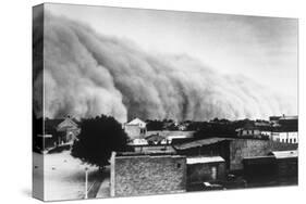 A Dust Storms Hit Southwest Bread Basket-null-Stretched Canvas